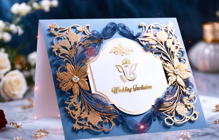 Royal Indian 3D Graphics Wedding Invitation Slideshow
